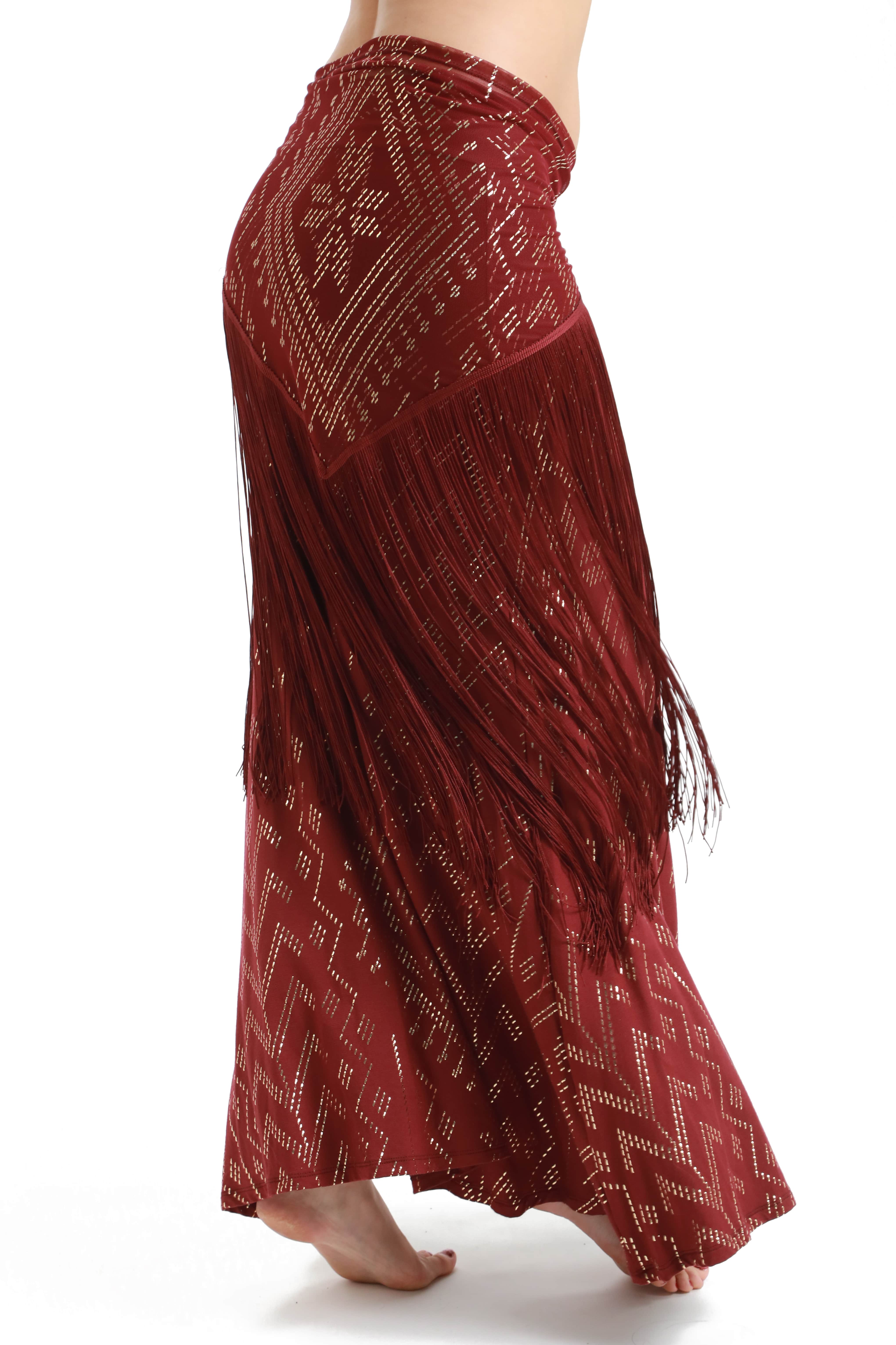 Fringe Shimmy Shawl Luxor - Image 4