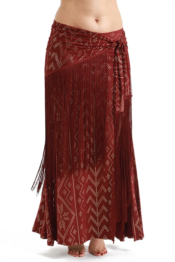 Fringe Shimmy Shawl Luxor - Image 5